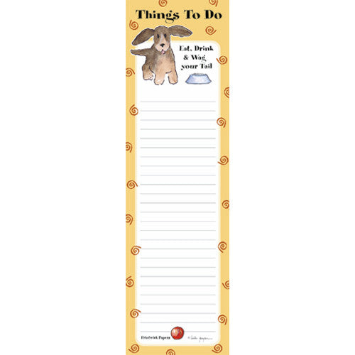 Printwick Papers Thin List &quot;Thing to Do&quot;