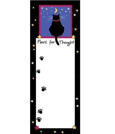 &quot;Paws for Thought&quot; Magnetic list