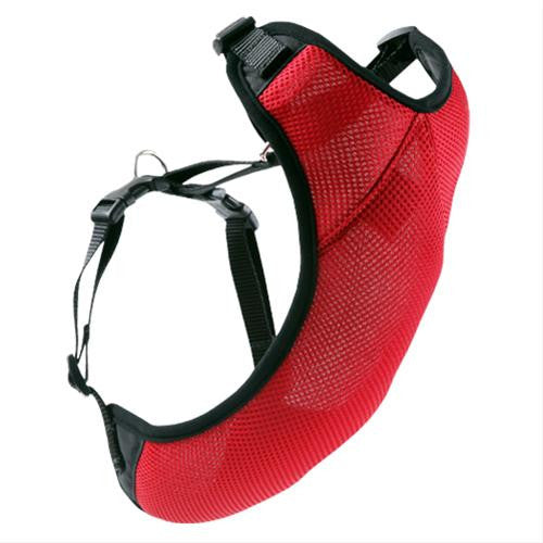 RC Pets Vented Vest Harness 1 in Red