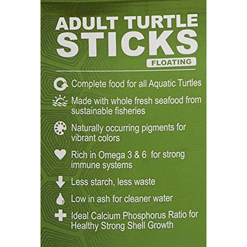 Omega One Adult Turtle Sticks label