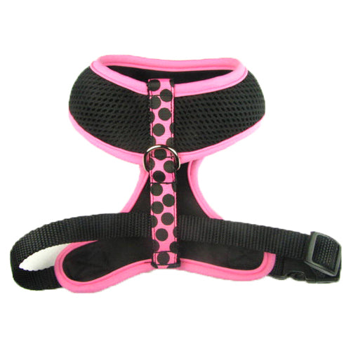 Pink Polka Dot Sport Harness