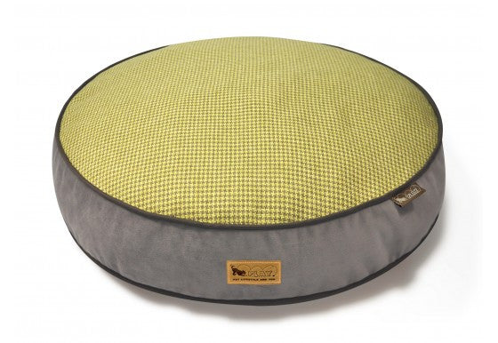 P.L.A.Y. Houndstooth Round Dog Bed