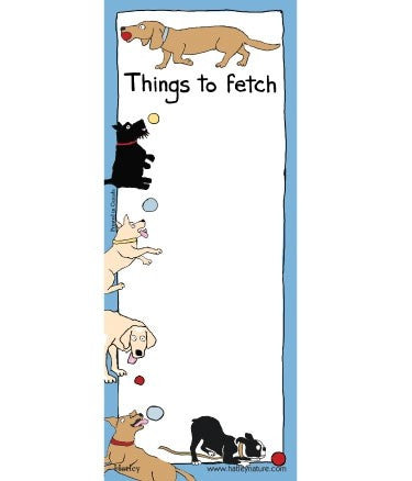 &quot;Things to Fetch&quot; Magnetic list