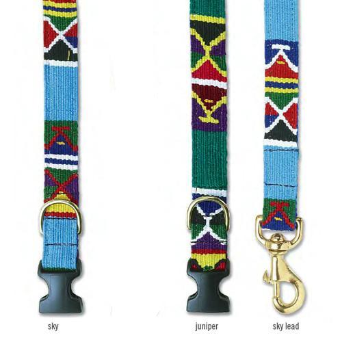 A Tail We Could Wag &quot;Moab&quot; Hand-Woven Collars &amp; Leads